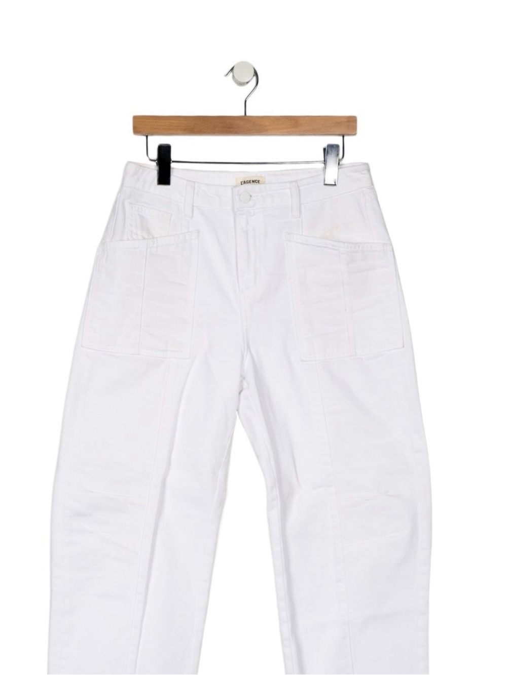 L’Agence Barrel Leg Jeans